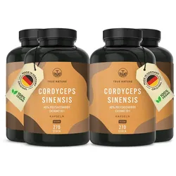 Cordyceps Sinensis Kapseln - 40% Polysaccharide, Made in DE 4x270 St