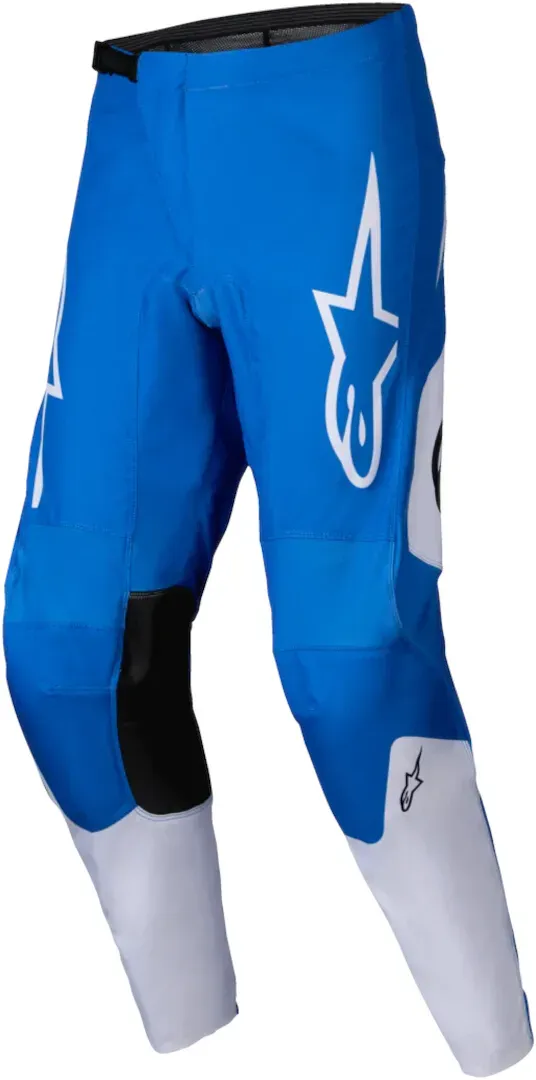Alpinestars Fluid Haul Motorcross Broeken, wit-blauw, 30 Voorman