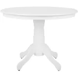 Beliani Akron Ø 100 cm weiß