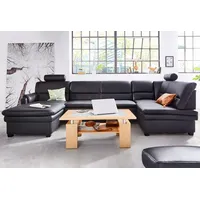 Sit&more Polsterhocker »Pisa«, mit Stauraum schwarz