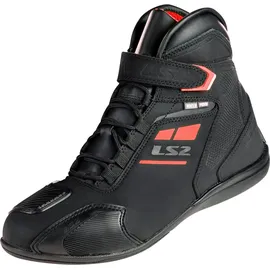 LS2 Garra Schwarz/Rot 44