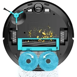 Cecotec Conga 9990 AI Spin Revolution Ultra Power Home Schwarz