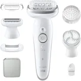 Braun Silk-épil 9 9-061 Weiß/Silber