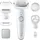 Braun Silk-épil 9 9-061 Weiß/Silber