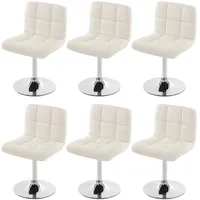 MCW Esszimmerstuhl Cadiz 6er-Set Weiß,