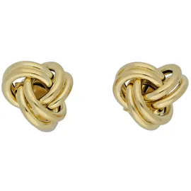 VIVANCE Ohrstecker Rosen Gelbgold 585