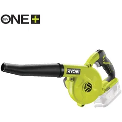 Ryobi Akku-Gebläse 18 V ONE+, Laubbläser mit 2,9 m3/min Luftvolumen, ohne Akku & Ladegerät, R18TB-0