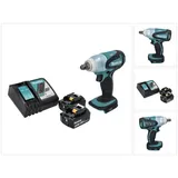 Makita DTW 251 RG Akku Schlagschrauber 18 V 230 Nm 1/2" + 2x Akku 6,0 Ah + Ladegerät