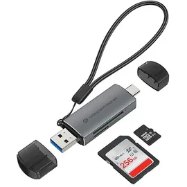 Conceptronic BIAN05G 2-in-1 Dual Plug Kartenleser