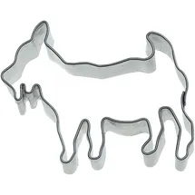 Städter Ausstechform, Edelstahl, Silber, 5 cm