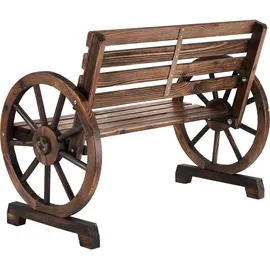 Tectake Howdy 106 x 55 x 78 cm Braun