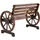 Tectake Howdy 106 x 55 x 78 cm Braun