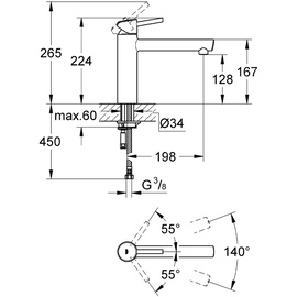 Grohe Concetto supersteel 31128DC1
