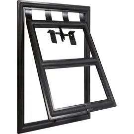 WINDHAGER Katzenklappe 20 x 25 cm Schwarz