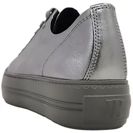 Paul Green Pauls Damen Plateau-Sneaker Silber 38,5