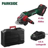 Parkside PWSA 20-Li D4 inkl. 4 Ah Akku + Ladegerät