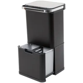 Svita Sensor-Mülleimer 60 l Schwarz