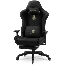 Dowinx Gaming Stuhl Mikrofaser Schwarz