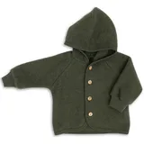 Engel Kinder Hoodie Jacke (Größe 74 , oliv)