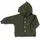 Engel - Wollfleece-Kapuzenjacke HOLZKNÖPFE in schilf melange Gr.74/80