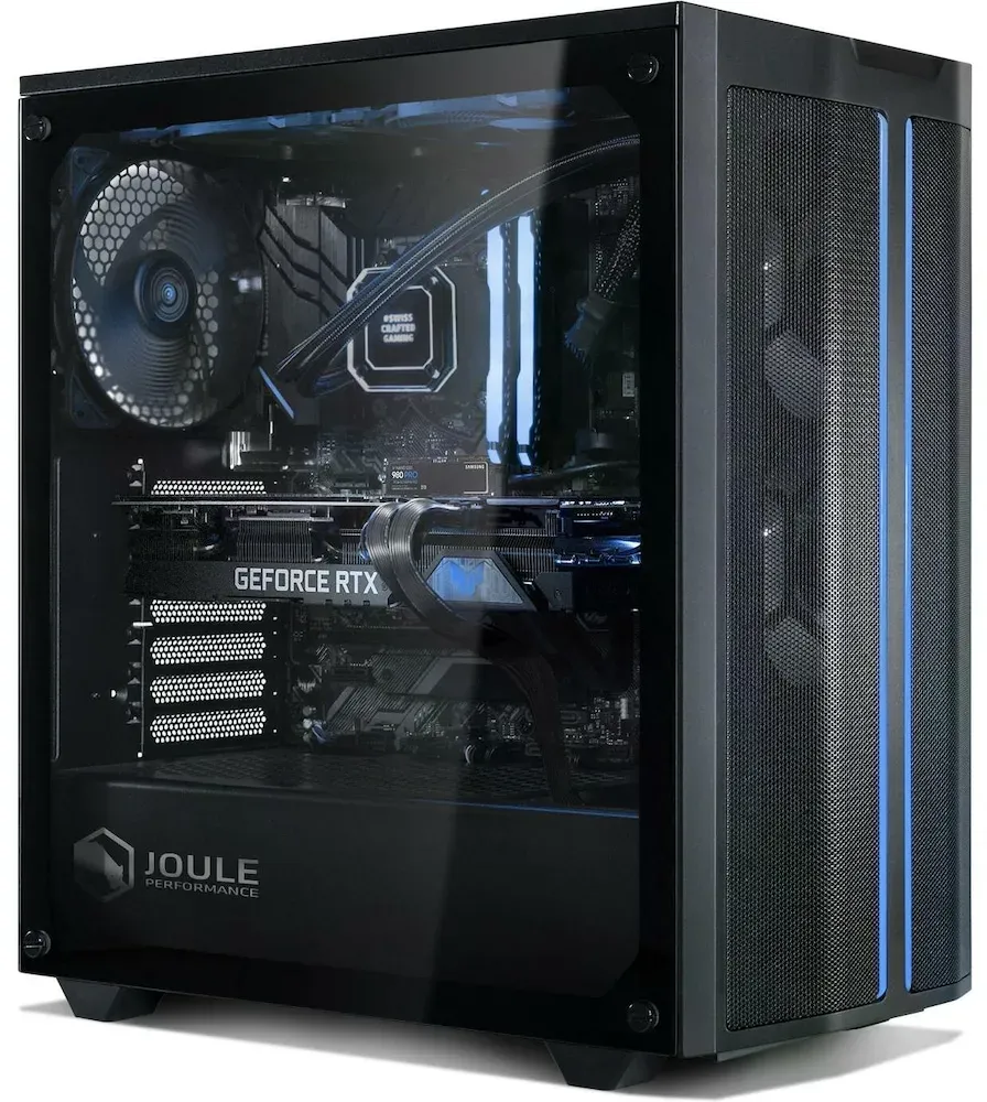 Joule Performance High End Gaming PC (Intel Core i9-14900K, 32 GB, 2000 GB, GeForce RTX 4090), PC, Schwarz