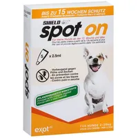 Shield N Insektenschutz Fluid Spot On für kleine Hunde