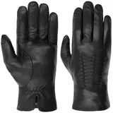 Pearlwood Herren Touchscreen Handschuhe GATES I aus Schafleder I Schwarz Größe S - S (8.5)