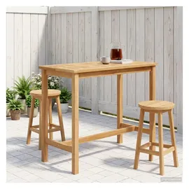 vidaXL Bartisch 110 x 60 x 105 cm Braun