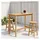 vidaXL Bartisch 110 x 60 x 105 cm Braun