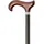 Gastrock Sauer Gehstock Leichtmetall-Derby schwarz