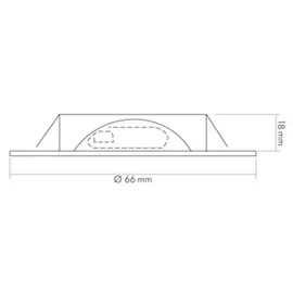 Nobile N 5020 COB LED gold 3,3W