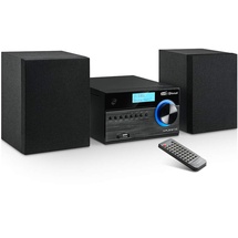 NEW MAJESTIC Majestic AH 2350 BT MP3 USB DAB Micro-HiFi-System DAB/DAB+/UKW, Bluetooth, CD/MP3-Player, USB/AUX-IN, Fernbedienung, Schwarz