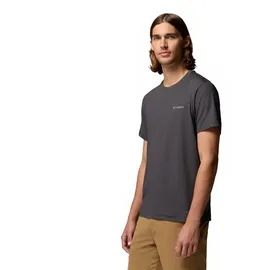 Columbia Parsons Point Kurzarm-T-Shirt Herren Schwarz/Schwarz XL