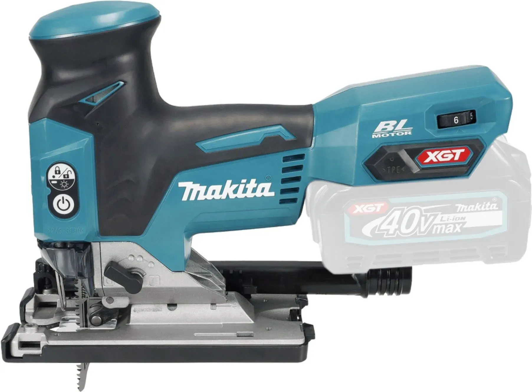 Makita JV 001 GZ01 Akku Stichsäge 40 V max. 135 mm Brushless + Makpac - ohne Akku, ohne Ladegerät