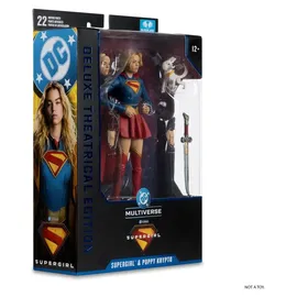McFarlane Toys Supergirl und Baby Krypto 18 cm Actionfigur