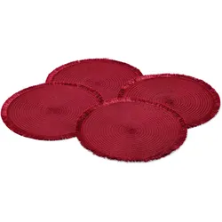 Tchibo - 4 Platzsets - rot
