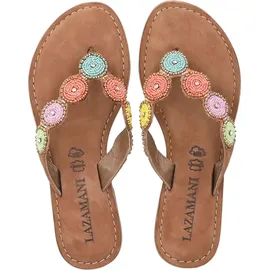 LAZAMANI Pantolette für Damen bunt, Größe 37 EU