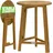 CASARIA Bistrotisch Ø 80 x 110 cm Holz Braun