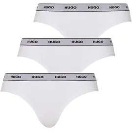 hugo underwear TRIPLET BRIEF STRIPE 3 St. Weiß 38