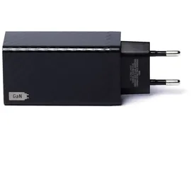 wozinsky 65W GaN-Ladegerät mit USB-Anschlüssen, USB C unterstützt QC 3.0 PD schwarz (WWCG01) - Schwarz