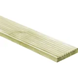 vidaXL 8x Kiefernholz Imprägniert Terrassendielen Komplettbausatz Komplettset Holzbretter Dielen Bretter Terrassenholz Terrassendiele 1,16m2 1m