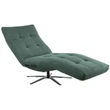 KAWOLA Relaxliege LETICIA Feincord 0 x 0 x 0 cm Grün motorisch mit Akku