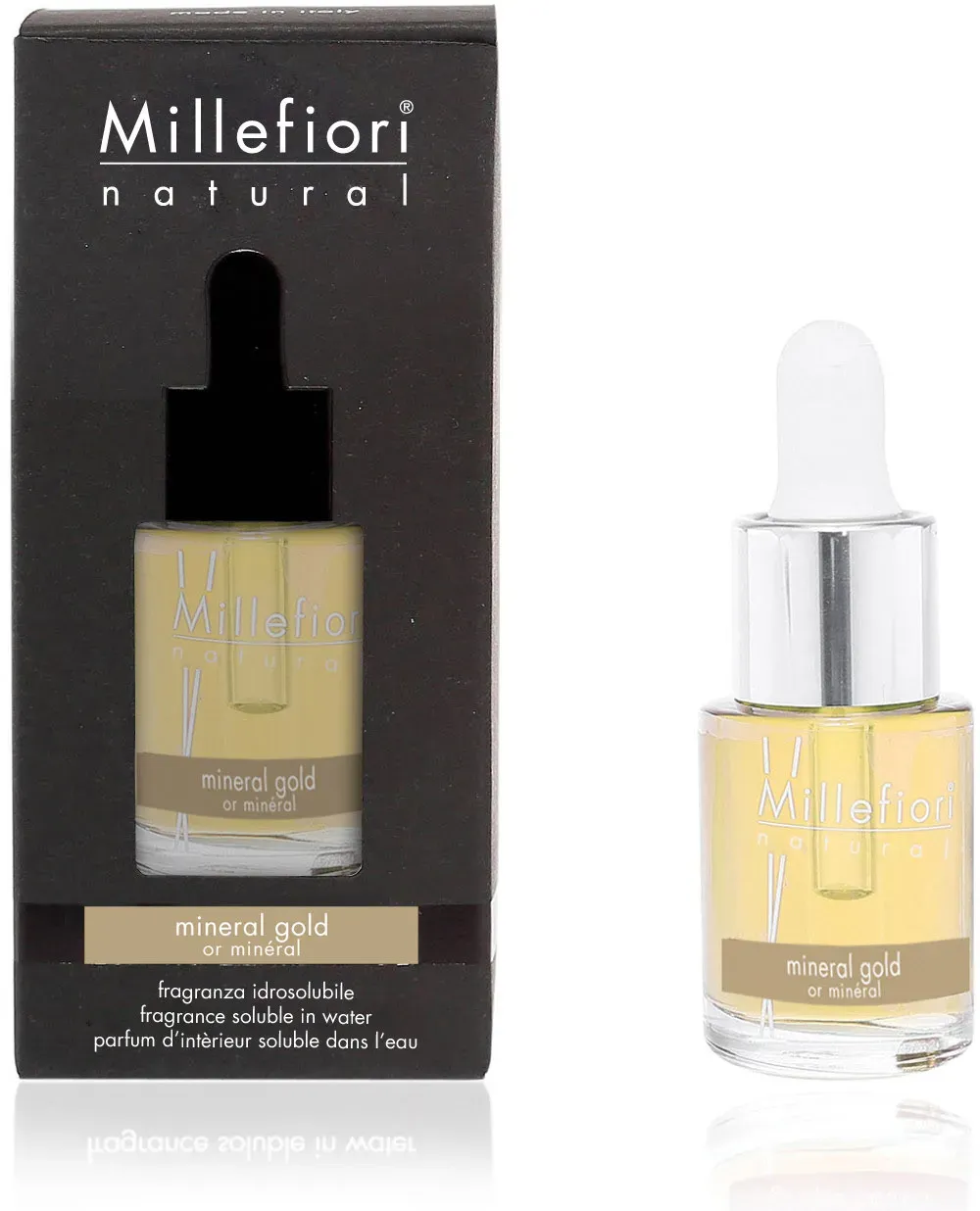 MILLEFIORI MILANO wasserlösliches Duftöl 15 ml MINERAL GOLD