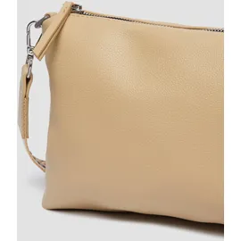s.Oliver City-Bag aus Lederimitat mit abnehmbarem Schultergurt - braun