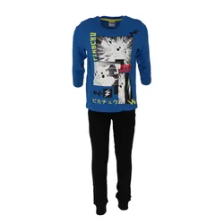Pokémon Pyjama für Kinder Bequemer Schlafanzug aus reiner