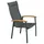Dehner Stapelstuhl Chicago Wood 108,5 x 66 x 75 cm schwarz