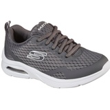 SKECHERS Jungen »MICROSPEC Max Sneaker Charcoal Textile Charcoal White Trim, 32 EU - 33529460-32