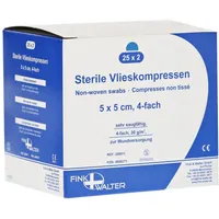 Fink & Walter GmbH Vlieskompressen steril 4fach