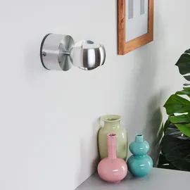hofstein Arche »Arche« LED Außenwandlampe aus Metall/Glas in Anthrazit
