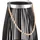 Beliani Laterne TAHITI Holz 32 x 84 x 32 cm 1 Stück Schwarz